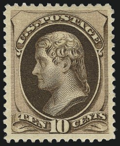 Sale 953, Lot 635, 1879 American Bank Note Co. Issue (Scott 182-191)