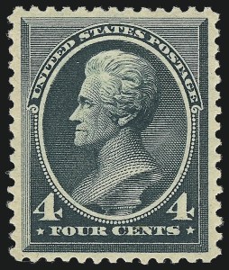 Sale Number 953, Lot Number 654, 1881-83 American Bank Note Co. Issues (Scott 205-211B) Sale Number 953, Lot Number 654, 1881-83 American Bank Note Co. Issues (Scott 205-211B)