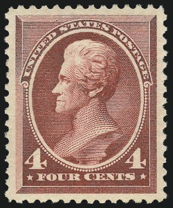 Sale Number 953, Lot Number 668, 1887 American Bank Note Co. Issue (Scott 212-218) Sale Number 953, Lot Number 668, 1887 American Bank Note Co. Issue (Scott 212-218)