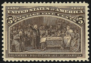 Sale 953, Lot 708, 1893 Columbian Issue (Scott 230-245)