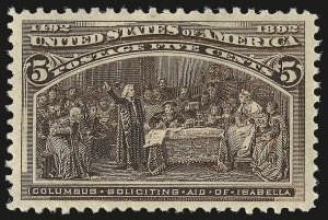 Sale 953, Lot 710, 1893 Columbian Issue (Scott 230-245)