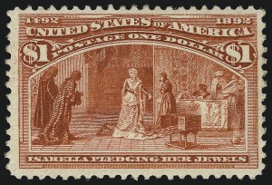 Sale 953, Lot 742, 1893 Columbian Issue (Scott 230-245)