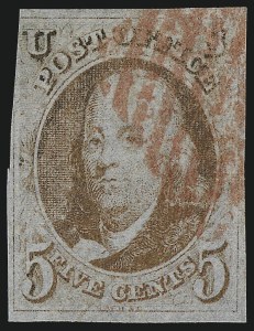Sale 953, Lot 77, 1847 Issue (Scott 1-2)