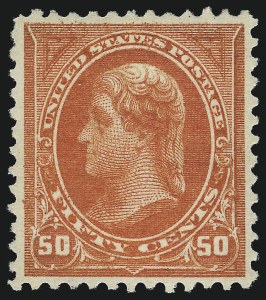 Sale 953, Lot 811, 1895 Watermarked Bureau Issue (Scott 264-278)