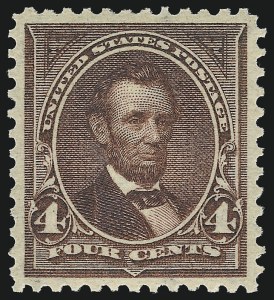 Sale Number 953, Lot Number 825, 1897-1903 Change of Colors (Scott 279-284)