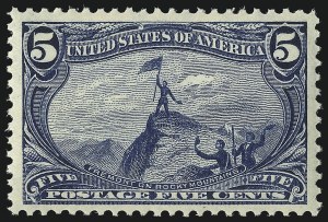 Sale Number 953, Lot Number 843, 1898 Trans-Mississippi Issue (Scott 285-293) Sale Number 953, Lot Number 843, 1898 Trans-Mississippi Issue (Scott 285-293)