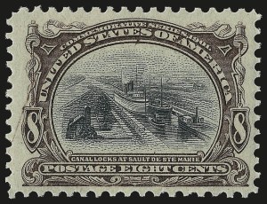 Sale 953, Lot 887, 1901 Pan-American Issue (Scott 294-299)