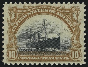 Sale 953, Lot 891, 1901 Pan-American Issue (Scott 294-299)