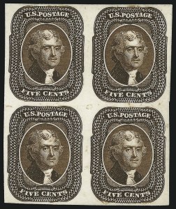 Sale 953, Lot 9, Essays, Proofs and Specimens