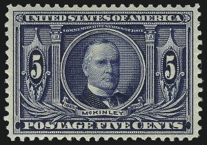 Sale 953, Lot 949, 1904 Louisiana Purchase Issue (Scott 323-327)