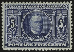 Sale 953, Lot 950, 1904 Louisiana Purchase Issue (Scott 323-327)