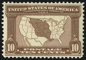 Sale Number 953, Lot Number 952, 1904 Louisiana Purchase Issue (Scott 323-327) Sale Number 953, Lot Number 952, 1904 Louisiana Purchase Issue (Scott 323-327)