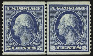 Sale 953, Lot 984, 1908-10 Washington-Franklin Issues (Scott 331-356)