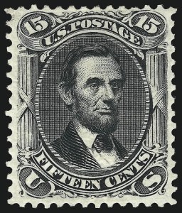 Sale 956, Lot 105, 1875 Re-Issue of 1861-66 Issue
