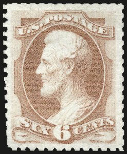 Sale 956, Lot 166, 1875 Continental Bank Note Co. Special Printing