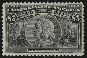 Sale Number 956, Lot Number 239, Columbian Issue Sale Number 956, Lot Number 239, Columbian Issue