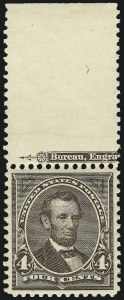 Sale 956, Lot 261, 1894-98 Bureau Issues