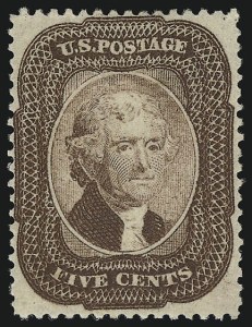 Sale 956, Lot 37, 1857-60 Issue