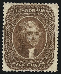 Sale 956, Lot 38, 1857-60 Issue