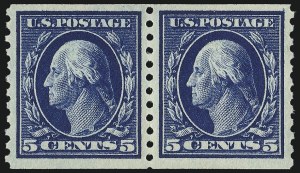 Sale 956, Lot 442, 1912-16 Issues (Scott 443-460)