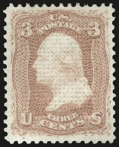 Sale 956, Lot 78, 1867-68 Grilled Issues