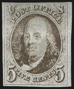Sale 956, Lot 8, 1847 Issue and Reproductions