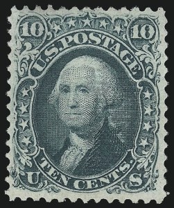 Sale 956, Lot 93, 1867-68 Grilled Issues