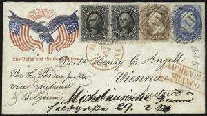 Sale 958, Lot 564, 1861-66 Issue