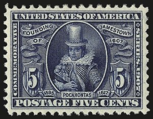 Sale Number 958, Lot Number 657, Louisiana Purchase and Jamestown Issues Sale Number 958, Lot Number 657, Louisiana Purchase and Jamestown Issues