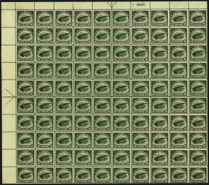 Sale 958, Lot 708, Air Post, including Inverted Jenny Position 21