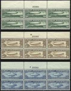 Sale 958, Lot 713, Air Post, including Inverted Jenny Position 21