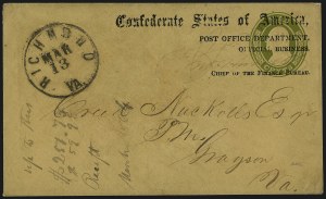Sale 958, Lot 805, Confederate States
