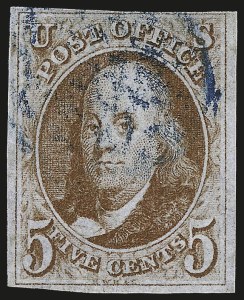 Sale 959, Lot 2046, 1847 Issue (Scott 1-2)