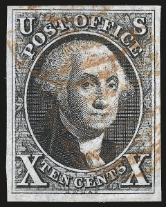 Sale Number 959, Lot Number 2053, 1847 Issue (Scott 1-2)