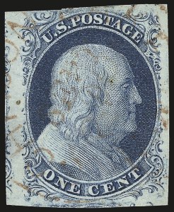 Sale 959, Lot 2069, 1851-56 Issue (Scott 5A-17)