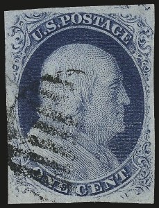 Sale 959, Lot 2075, 1851-56 Issue (Scott 5A-17)