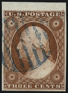 Sale 959, Lot 2095, 1851-56 Issue (Scott 5A-17)