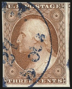 Sale 959, Lot 2096, 1851-56 Issue (Scott 5A-17)