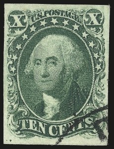 Sale Number 959, Lot Number 2118, 1851-56 Issue (Scott 5A-17) Sale Number 959, Lot Number 2118, 1851-56 Issue (Scott 5A-17)