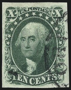 Sale 959, Lot 2125, 1851-56 Issue (Scott 5A-17)