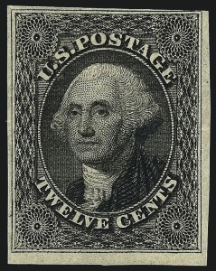 Sale 959, Lot 2131, 1851-56 Issue (Scott 5A-17)
