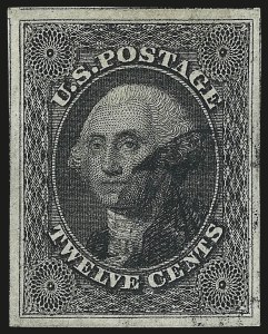 Sale 959, Lot 2134, 1851-56 Issue (Scott 5A-17)