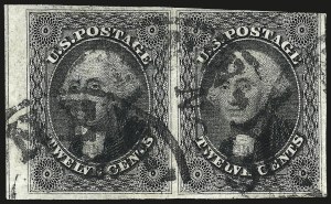 Sale 959, Lot 2143, 1851-56 Issue (Scott 5A-17)