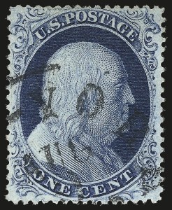 Sale Number 959, Lot Number 2150, 1857-60 Issue (Scott 18-39) Sale Number 959, Lot Number 2150, 1857-60 Issue (Scott 18-39)