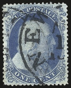 Sale 959, Lot 2152, 1857-60 Issue (Scott 18-39)
