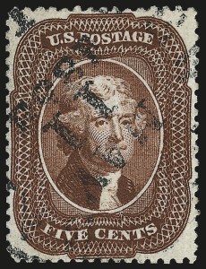 Sale 959, Lot 2169, 1857-60 Issue (Scott 18-39)
