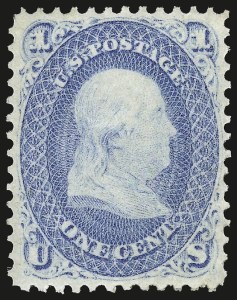 Sale 959, Lot 2212, 1861-66 Issue (Scott 56-78)
