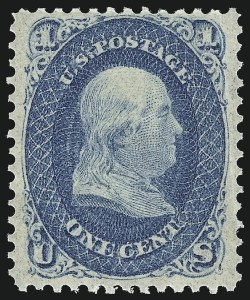 Sale 959, Lot 2213, 1861-66 Issue (Scott 56-78)