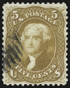 Sale 959, Lot 2224, 1861-66 Issue (Scott 56-78)