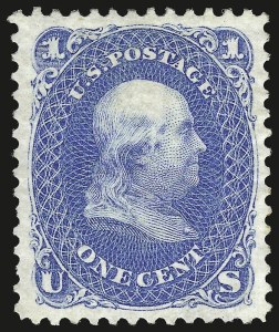 Sale 959, Lot 2273, 1875 Re-Issue of 1861-66 Issue (Scott 102-111)